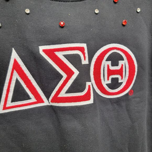 DELTA SIGMA THETA SORORITY COLLEGIATE SWEATSHIRT, SIZE M, NWOT - Picture 4 of 8
